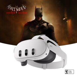 Meta Quest 3 512GB  The Most Powerful Quest  Ultimate Mixed Reality Experiences  Get Batman Arkham Shadow – White