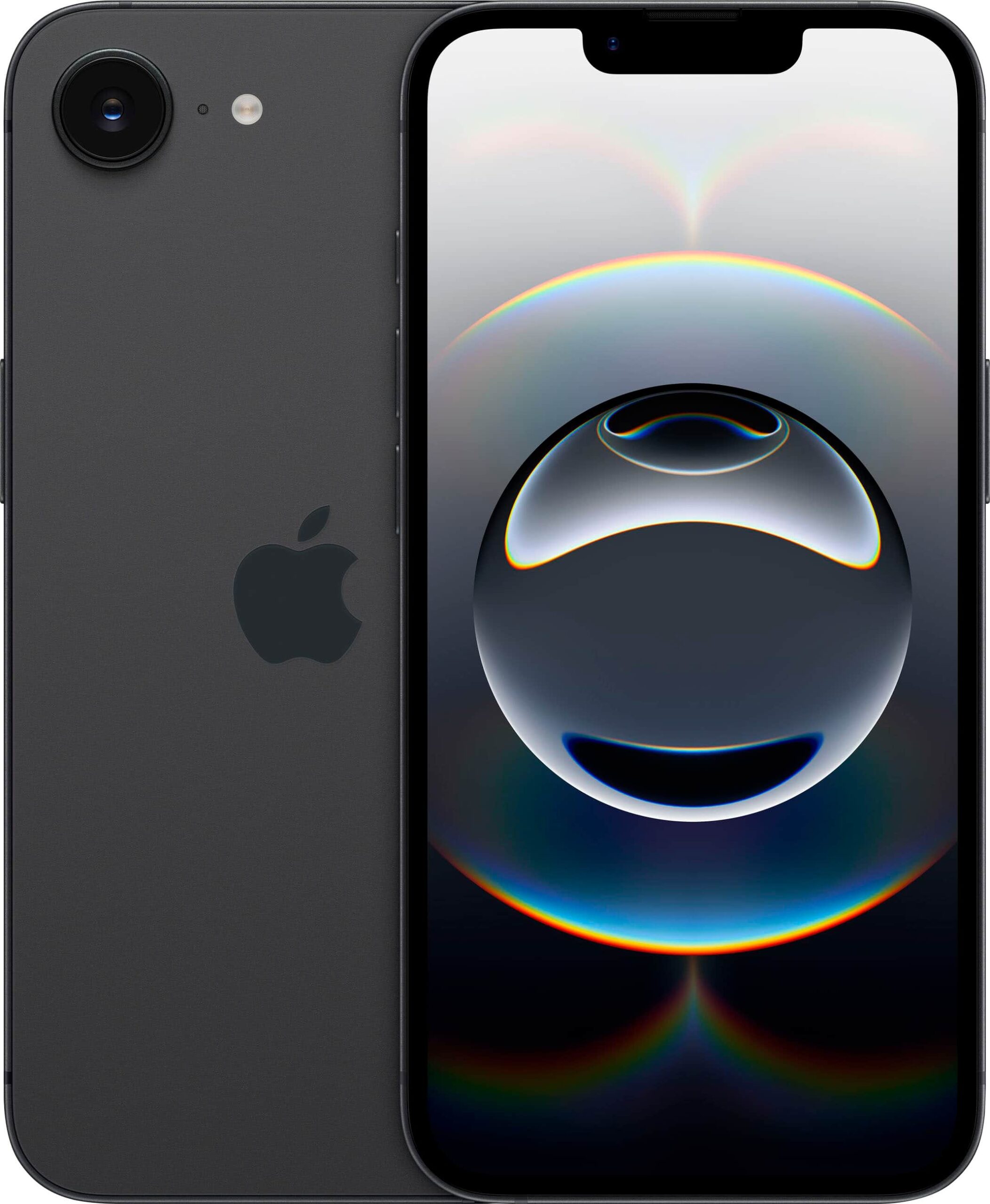 Apple – iPhone 16e 128GB – Apple Intelligence – Black – Universal