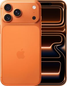 Apple – iPhone 17 Pro Max 256GB – Cosmic Orange (Universal)
